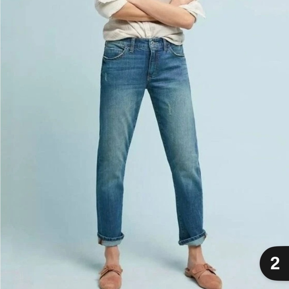 Anthropologie Pilcro Slim Boyfriend Women's Jeans 28